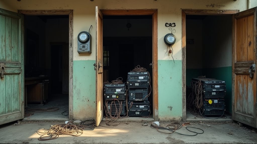 crypto mining rigs seized