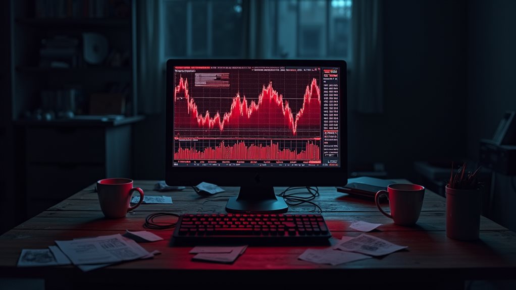 recession triggers massive losses