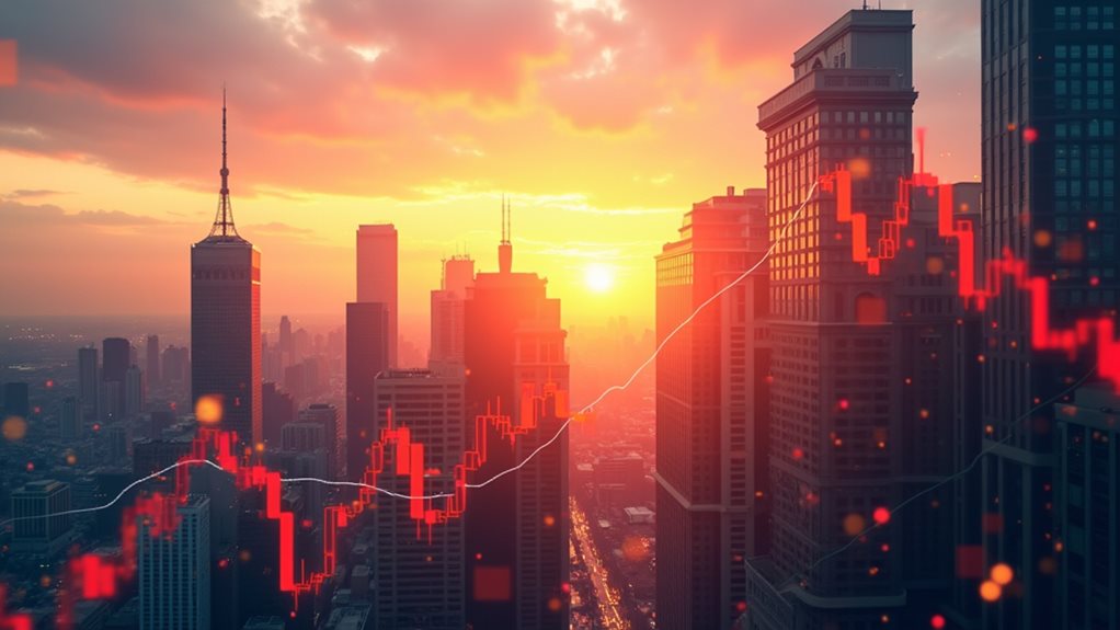 rising stock prices persistently