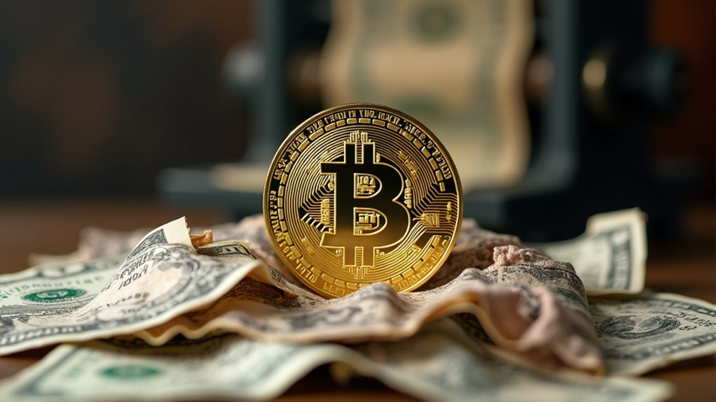 bitcoin rises fiat weakens