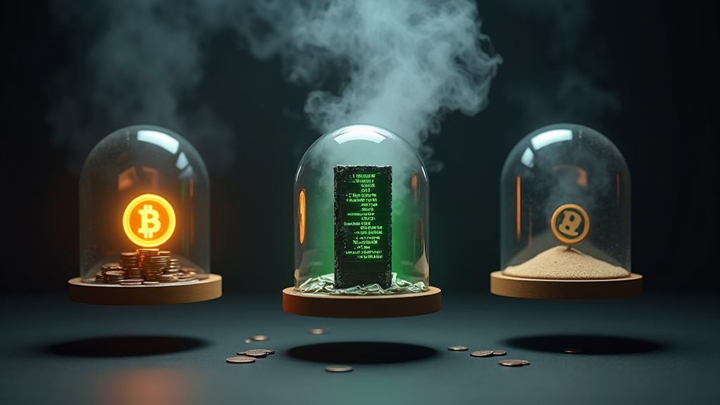 crypto bubbles and crashes