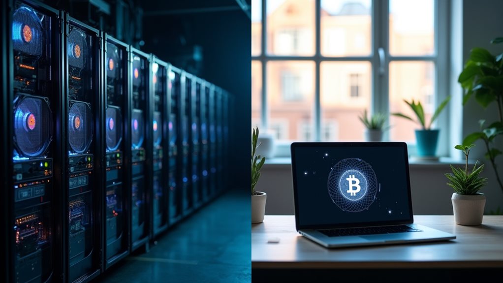 staking versus mining explained