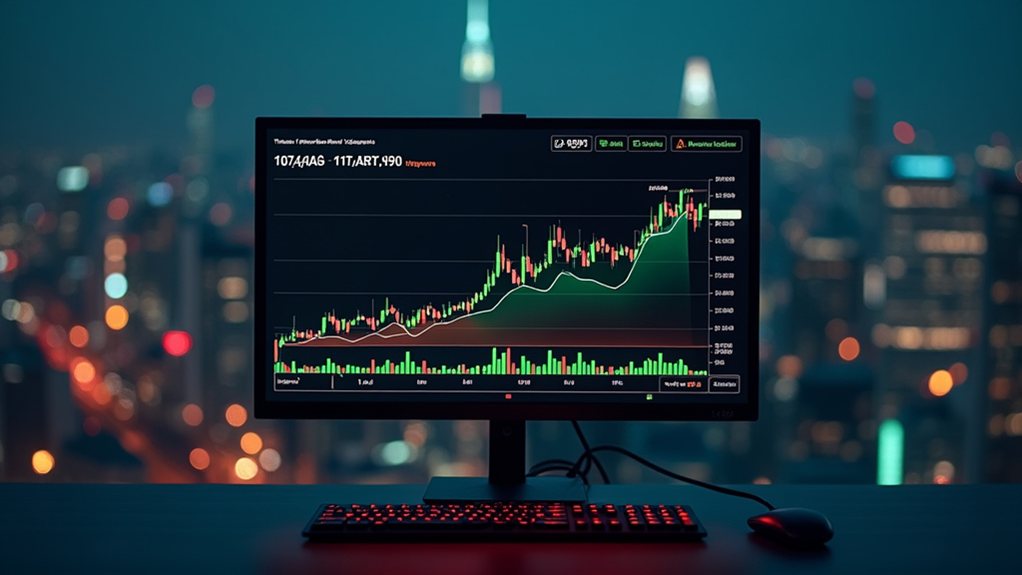 price approaching resistance level