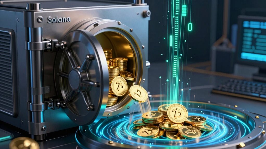 monthly token buybacks strategy