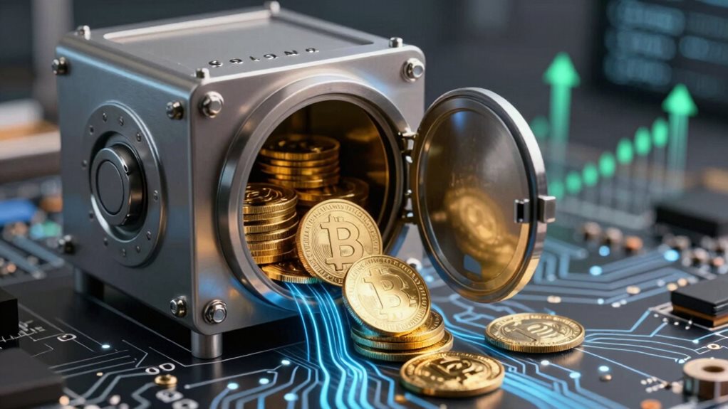 monthly token buybacks strategy