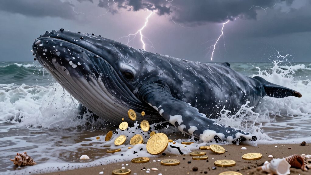 whale losses amid bitcoin decline